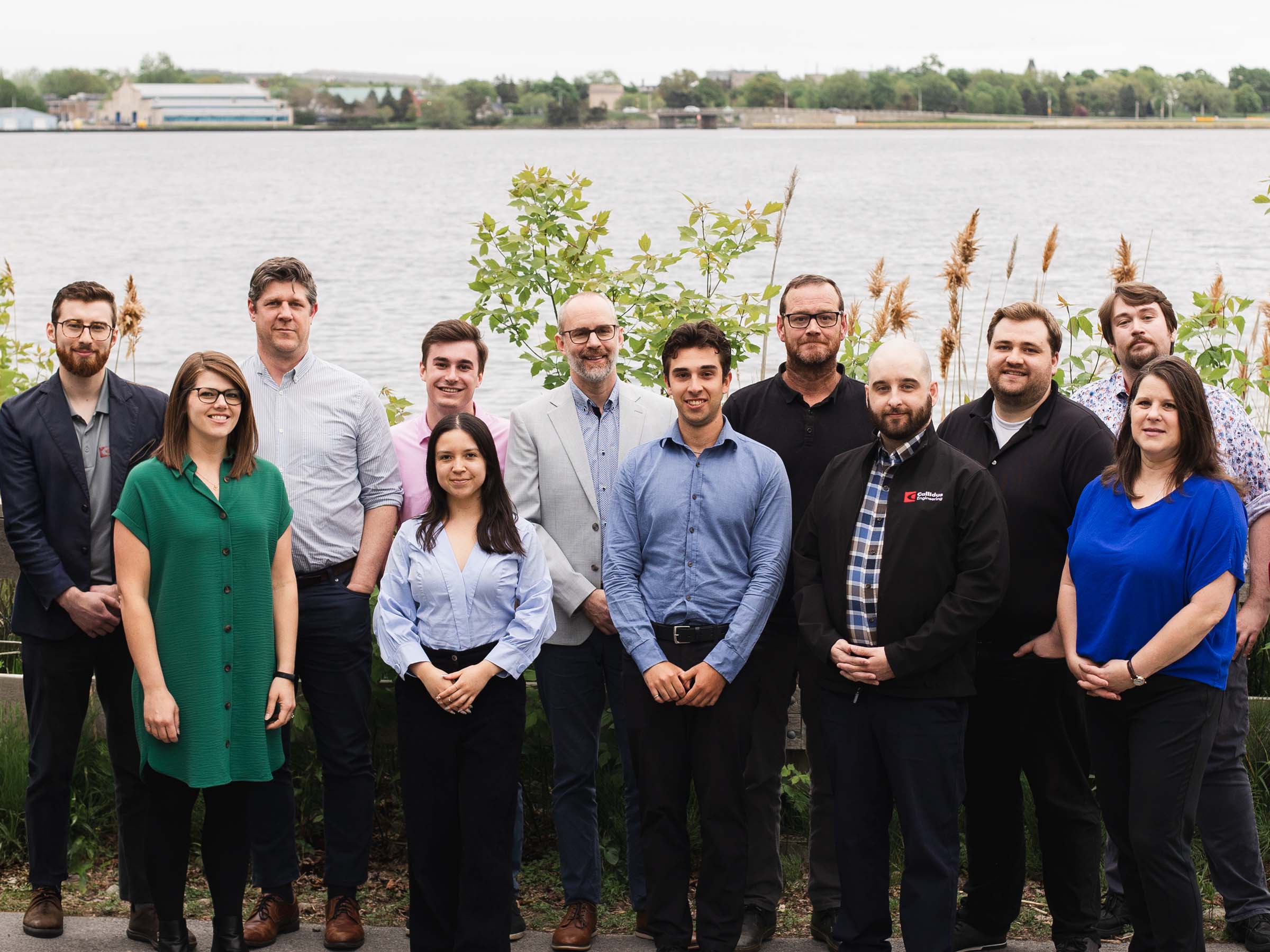 The Callidus Engineering Kingston Team Callidus Engineering’s Kingston team gathered for a group photo beside the waterfront.